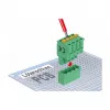 Delock PCB-liitintarvikesarja 4-napainen 5,08 mm jako, pystysuora (66501)