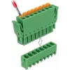 Delock PCB-liitintarvikesarja 8-napainen 3,81 mm jako pystysuora vihreä (10 kpl) 65974