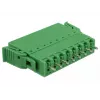Delock PCB-liitintarvikesarja 8-napainen 3,81 mm jako pystysuora vihreä (10 kpl) 65974