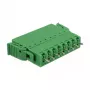 Delock PCB-liitintarvikesarja 8-napainen 3,81 mm jako pystysuora vihreä (10 kpl) 65974