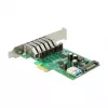 Delock PCI Express x1 kortti 6 x ulkoiseen + 1 x sisäiseen USB 3.0