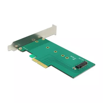 Delock PCI Express x4 -kortti 1 x sisäiselle NVMe M.2 Key M 110 mm - Low Profile -muotokerroin