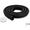 Delock PE-vaahtomuovi reunasuojaprofiili 35 x 12 mm, 2 m, musta 18486