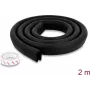 Delock PE-vaahtomuovi reunasuojaprofiili 35 x 12 mm, 2 m, musta 18486