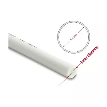 Delock paineilmaletku 10 x 6,5 mm PU 50 m rulla valkoinen