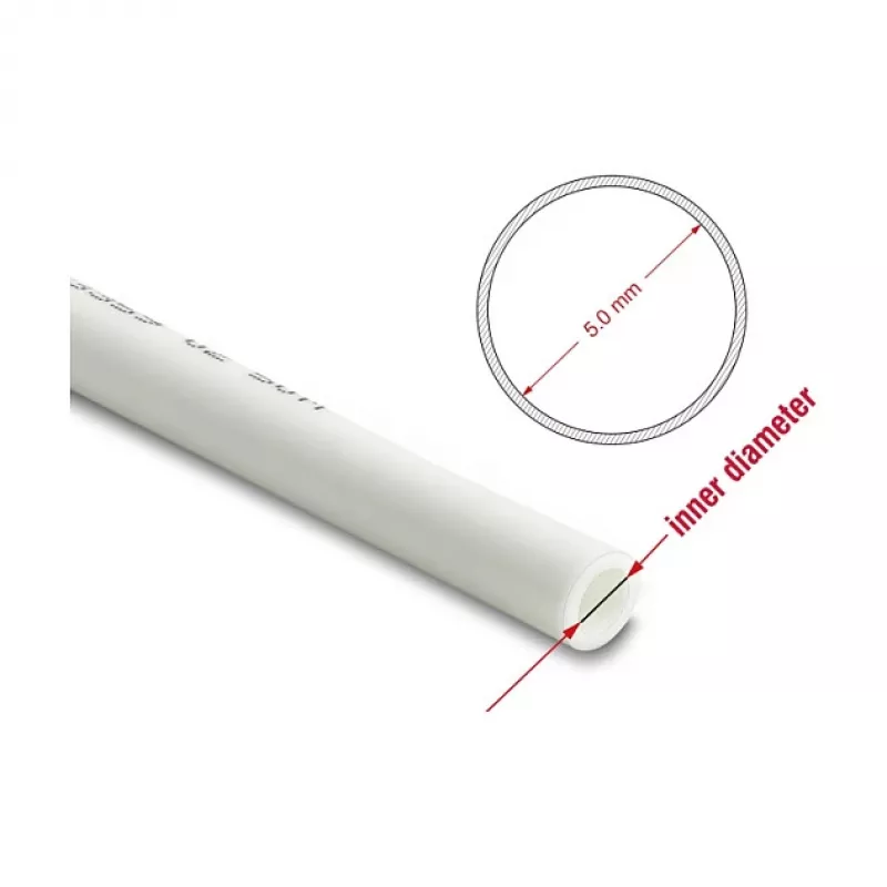 Delock paineilmaletku 8 x 5 mm 50 m rulla valkoinen (PU)