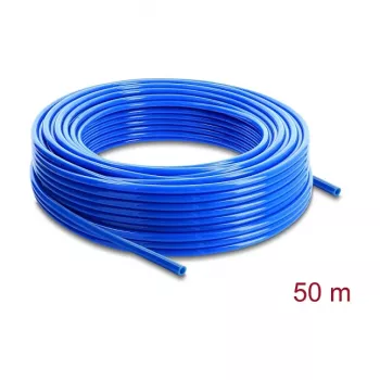 Delock paineilmaletku 8 x 5 mm AD x ID 50 m rulla sininen PU