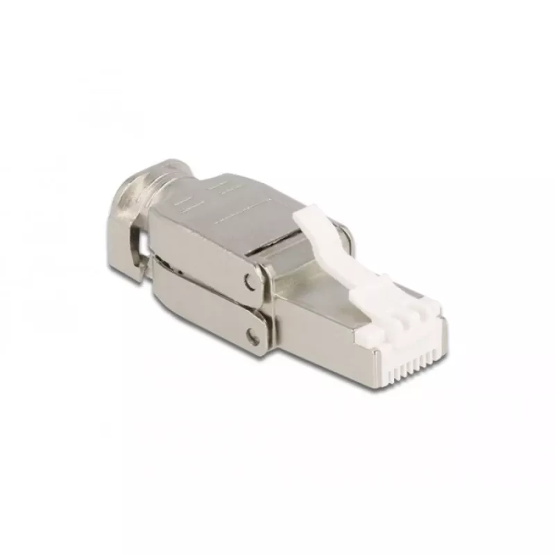 Delock RJ45-liitin Cat.6A STP työkaluton kenttäasennus 86927