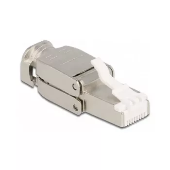 Delock RJ45-liitin Cat.6A STP työkaluton kenttäasennus 86927