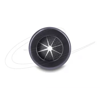 Delock pyöreä kumiläpivienti Ø 38 mm musta, 10 kpl:n pakkaus