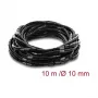 Delock spiraaliletku 10 mm halkaisija 10 m musta