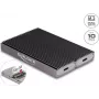 Delock USB Type-C Dual Combo kotelo 2 x M.2 NVMe PCIe tai SATA SSD -levylle - työkaluton