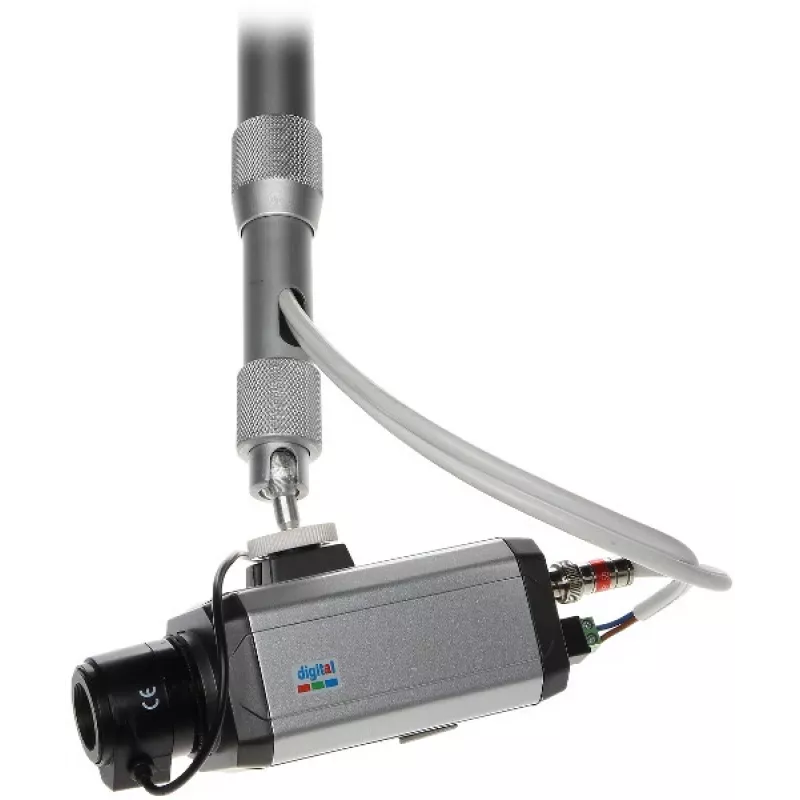 DELTA BR-60X120 teleskooppikattoteline CCTV-kameroille, 710–1220 mm, valkoinen