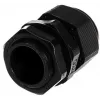 DELTA eristetty kaapeliläpivienti G3/4-SCHWARZ IP68 3/4