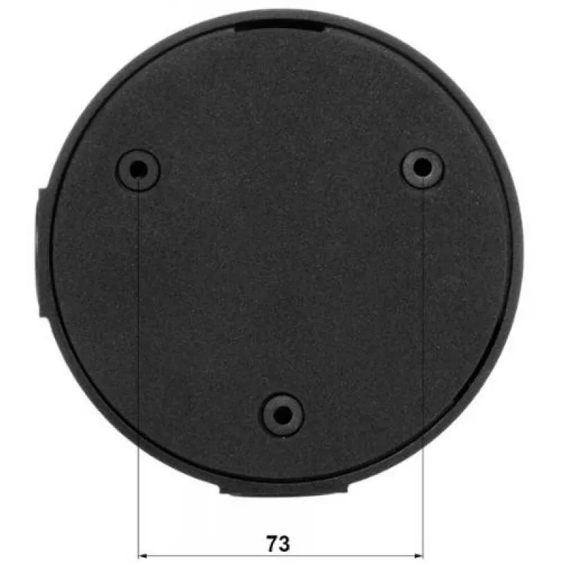 DELTA STG-PFA130-E -liitäntärasia Dahua-dome-kameroille, seinä-/kattokiinnitys, alumiini, musta STG-PFA130-E(BLACK)