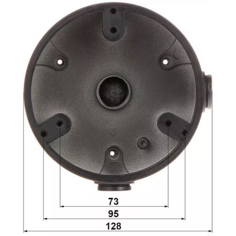DELTA STG-PFA137 (BLACK) Kameran kiinnike