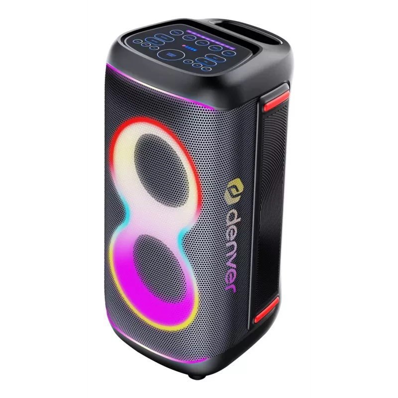 Denver BPS-370 kannettava Bluetooth-juhlakaijutin 1000W PMPO