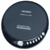 Denver DM-24 kannettava CD-soitin kuulokkeilla, musta