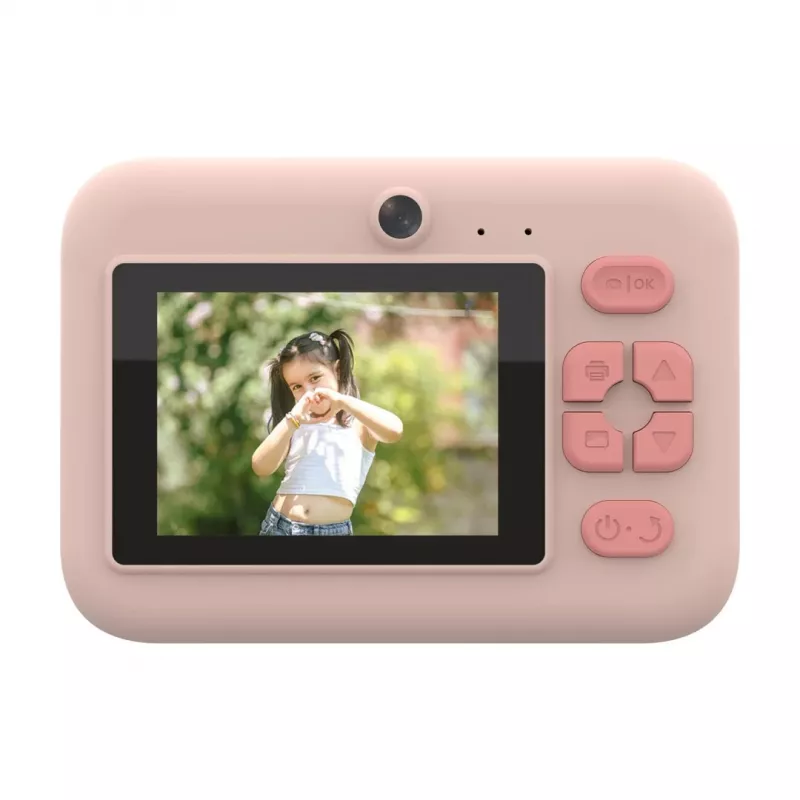Denver KPC-1374BTRO lasten digitaalikamera Bluetoothilla, pinkki