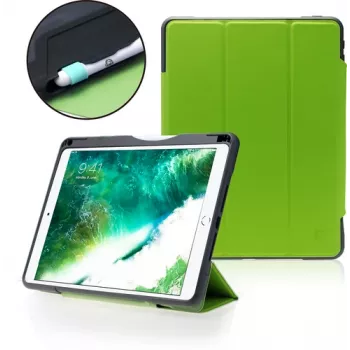 DEQSTER Rugged Case (2021) iPad 10.2:lle (7./8./9. sukupolvi), vihreä