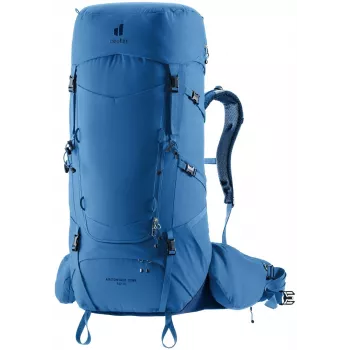 Deuter Aircontact Core 60+10 vaellusreppu - Baltic/Nightblue