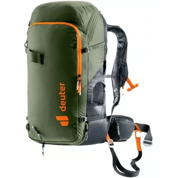 DEUTER Alproof Tour 38+5 khaki-black | unisex retkilaskettelureppu