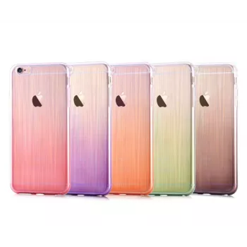 Devia Apple iPhone 6/6s Azure pehmeä kuori tummanruskea