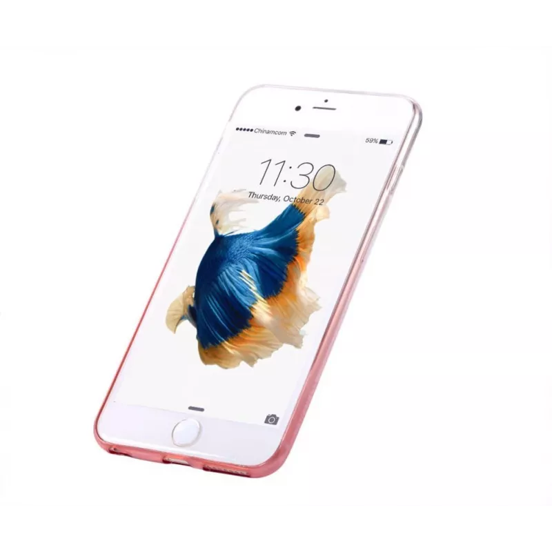 Devia Apple iPhone 6/6s Plus Leo2 Diamond pehmeä kotelo rose gold
