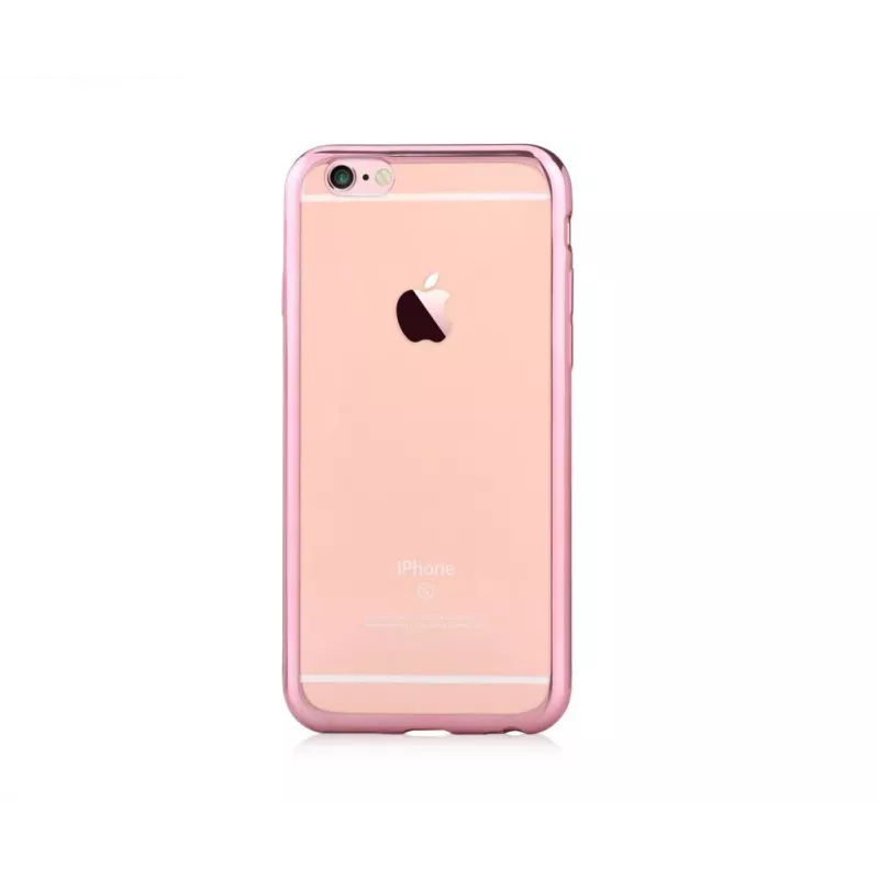 Devia Apple iPhone 6 Plus/6s Plus Glitter Soft kuori ruusukulta