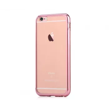 Devia Apple iPhone 6 Plus/6s Plus Glitter Soft kuori ruusukulta