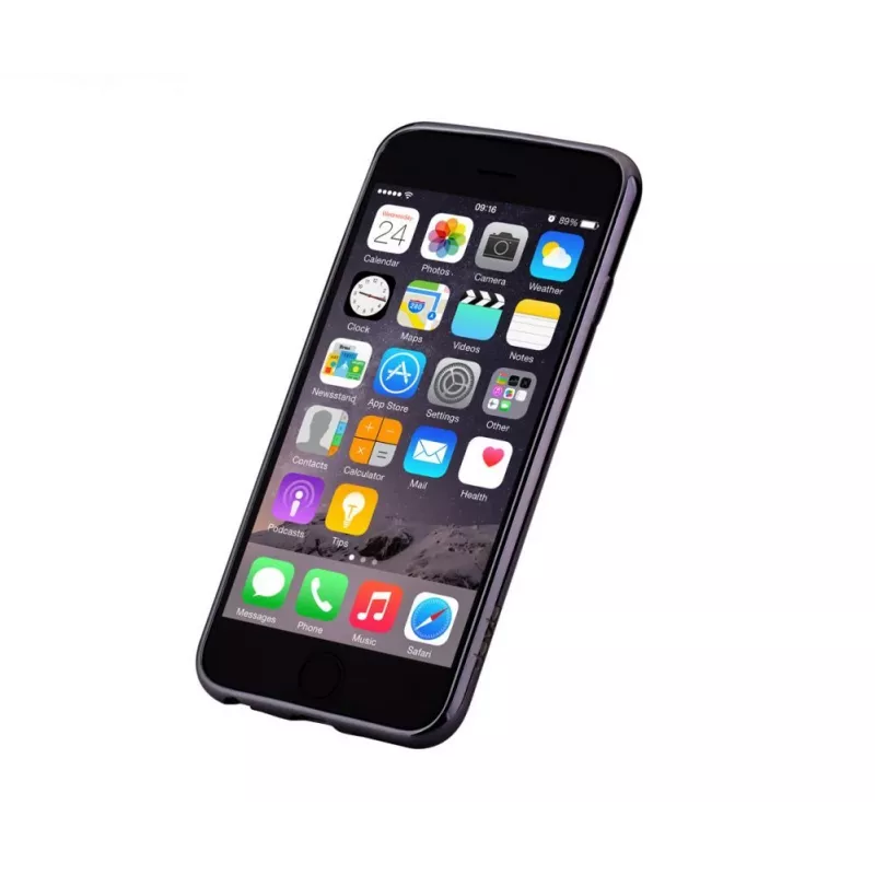 Devia Apple iPhone 7/8 Glitter pehmeä kuori musta