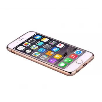 Devia Apple iPhone 7/8 Glitter -pehmeä kotelo champagnekulta