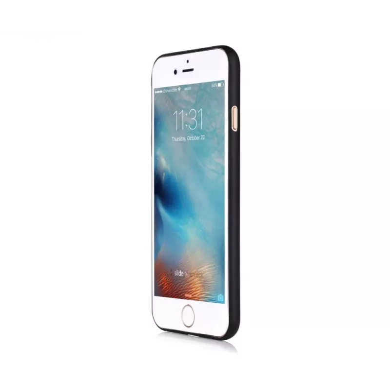 Devia Apple iPhone 7 / 8 Jelly Slim -kotelo musta