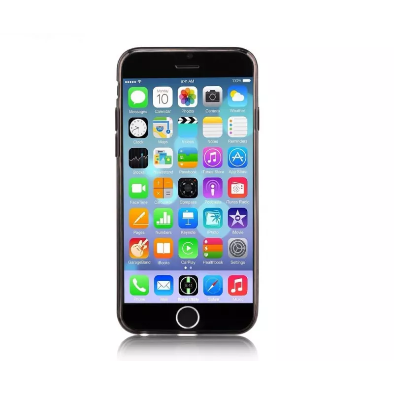 Devia Apple iPhone 7 / 8 Naked Smoky musta