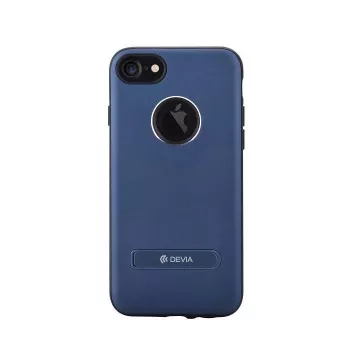 Devia Apple iPhone 7 iView sininen läppäkotelo Smart View -ikkunalla ja jalustalla