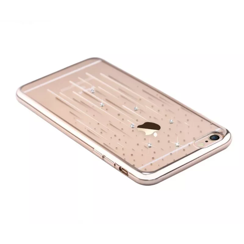 Devia Apple iPhone 7 Plus / 8 Plus Crystal Meteor Soft -kotelo champagne gold
