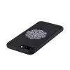 Devia Apple iPhone 7 Plus/8 Plus Flower Embroidery -kotelo musta