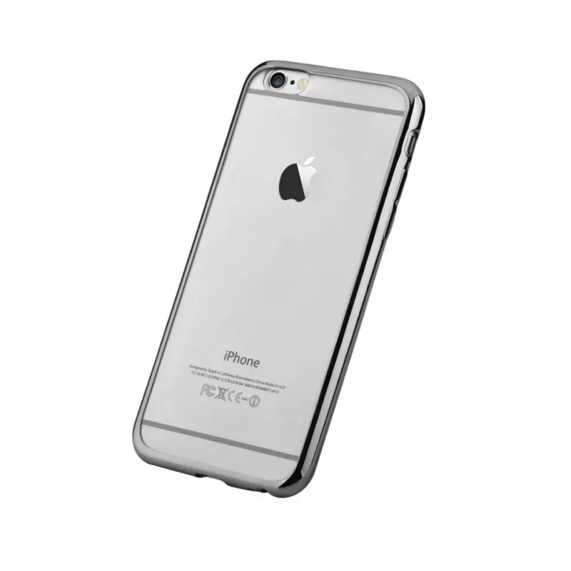 Devia Apple iPhone 7 Plus/8 Plus Glitter Soft -kotelo hopea