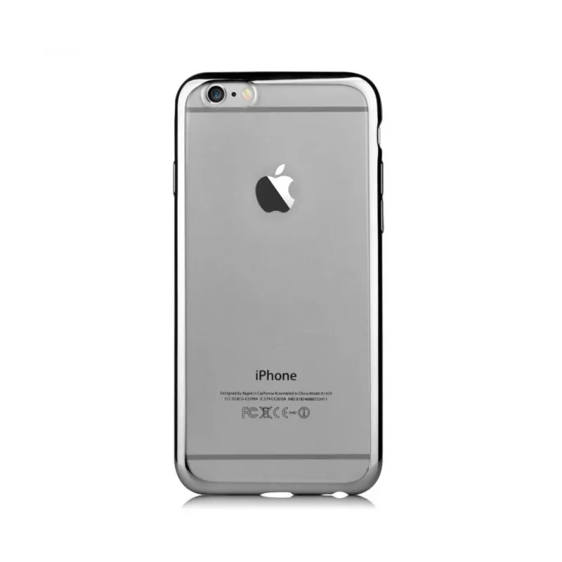 Devia Apple iPhone 7 Plus/8 Plus Glitter Soft -kotelo hopea