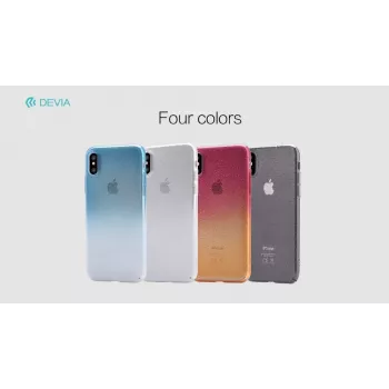 Devia Apple iPhone X Amber -kuori sininen