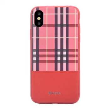 Devia Apple iPhone X Lattice-kotelo punainen