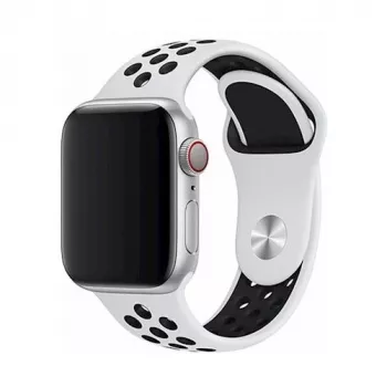 Devia Apple Watch 40 mm / 38 mm ranneke Deluxe Sport 2 valkoinen