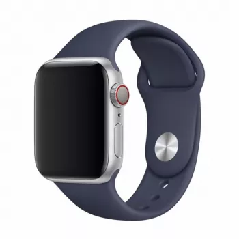 Devia Apple Watch 44mm / 42mm ranneke Deluxe Sport keskiyönsininen