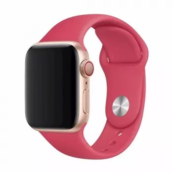 Devia Apple Watch 44mm / 42mm ranneke Deluxe Sport punainen