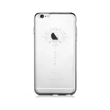 DEVIA Crystal Iris hopeinen suojakuori Apple iPhone 6/6s -puhelimeen