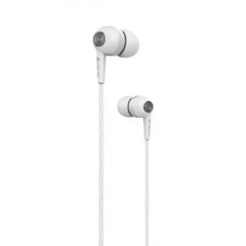 Devia Kintone johdolliset nappikuulokkeet 3,5 mm liittimellä, valkoinen