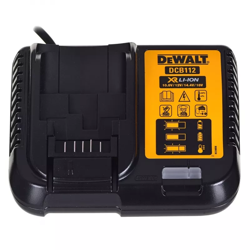 DEWALT 18V POWERSTACK Hiiliharjaton yhdistelmäporakone DCD800E1T 90Nm 1x1,7Ah TSTAK