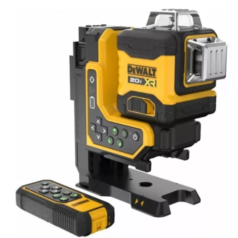 DEWALT 18V XR 3x360 Green kauko-ohjattava laser