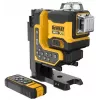 DEWALT 18V XR 3x360 Green kauko-ohjattava laser