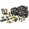 DEWALT 18V XR yhdistelmäsarja 10-osainen - 4x5Ah